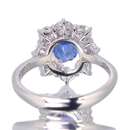 第432回抽選販売＞スリランカ産 非加熱ブルーサファイア 2.2ct