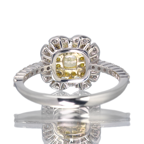 イエローダイヤモンド 0.27ct/FIY/SI1 イエローダイヤモンド 約0.3ct 