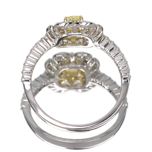 イエローダイヤモンド 0.27ct/FIY/SI1 イエローダイヤモンド 約