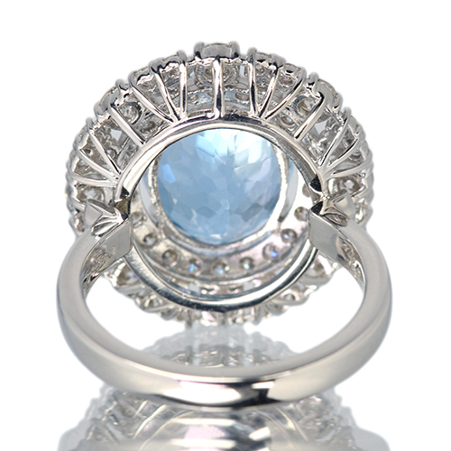 第435回抽選販売>アクアマリン 約5ct ダイヤモンド 約1.3ct 第435回抽選販売>アクアマリン 約5ct ダイヤモンド 約1.3ct