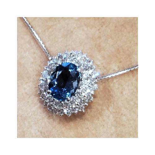 ゆうこりんさま専用　HOSHI no SUNA ダイヤ プラチナ ネックレス サンタマリアアクアマリン 1.4ct ダイヤモンド 1.1ct プラチナ