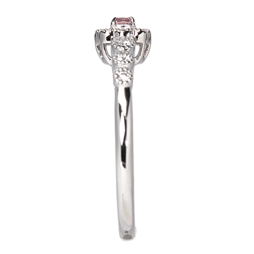 第438回抽選販売＞ピンクダイヤモンド 0.054ct/FIPP/SI1 ハート