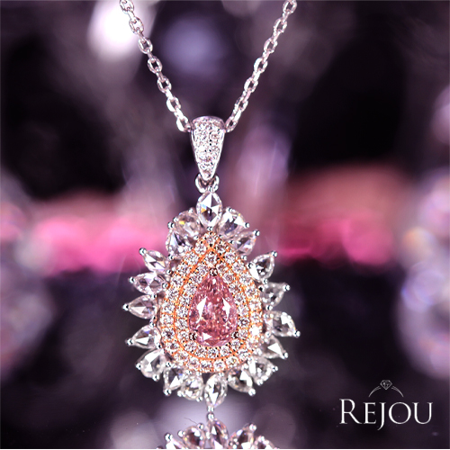 ピンクダイヤモンド 0.489ct/FIP/SI2 ダイヤモンド 1.0ct