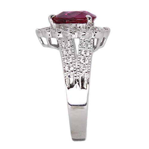 第439回抽選販売＞ハートシェイプ非加熱ピジョンブラッドルビー 2.0ct  