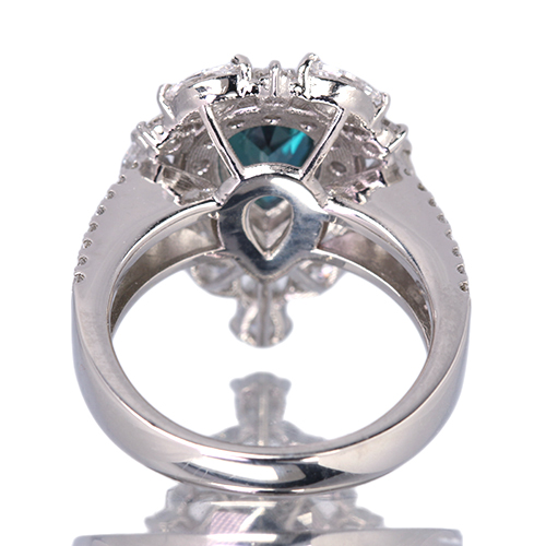 ブラジル産アレキサンドライト 1.6ct ダイヤモンド 2.1ct