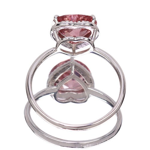 第440回抽選販売＞ハートシェイプスピネル 約2ct プラチナ