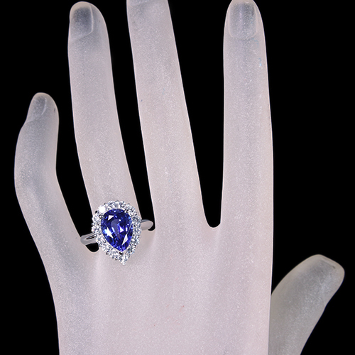 第441回抽選販売＞タンザナイト 4.3ct ダイヤモンド 1.1ct