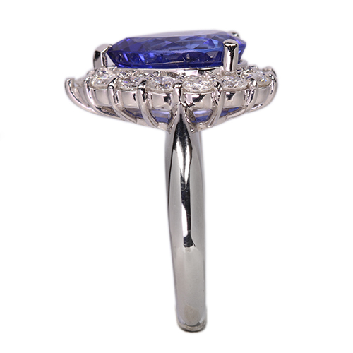 第441回抽選販売＞タンザナイト 4.3ct ダイヤモンド 1.1ct プラチナ
