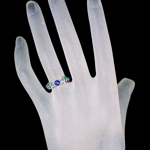 パライバトルマリン デマントイドガーネット 等 お値下げ】天然パライバトルマリン デマントイドガーネット