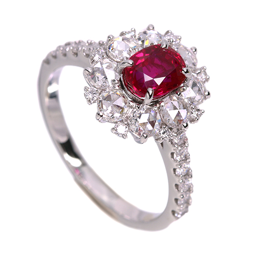 第443回抽選販売＞ミャンマー産(ビルマ産)ルビー 1.1ct