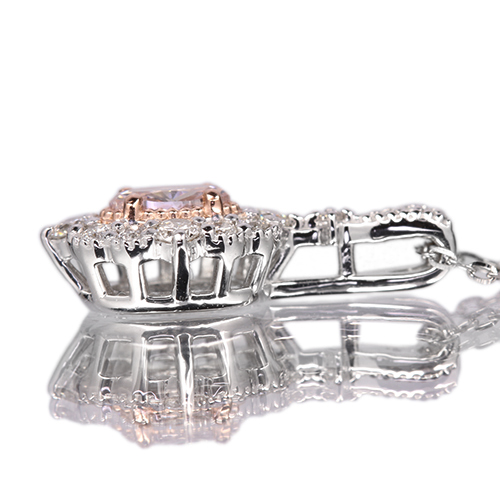 ピンクダイヤモンド 0.26ct/FLOP/SI1 ダイヤモンド 0.2ct