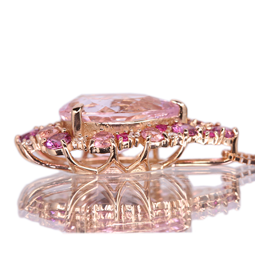 モルガナイト 3.6ct ロードクロサイト ルビー ピンクサファイア