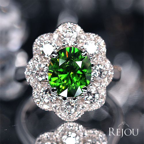 売れ筋・人気アイテム 商品 第448回抽選販売＞ロシア産デマントイドガーネット 2.7ct アクセサリー