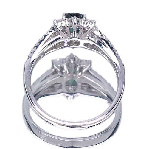 第448回抽選販売＞アレキサンドライト 0.68ct ダイヤモンド 0.7ct