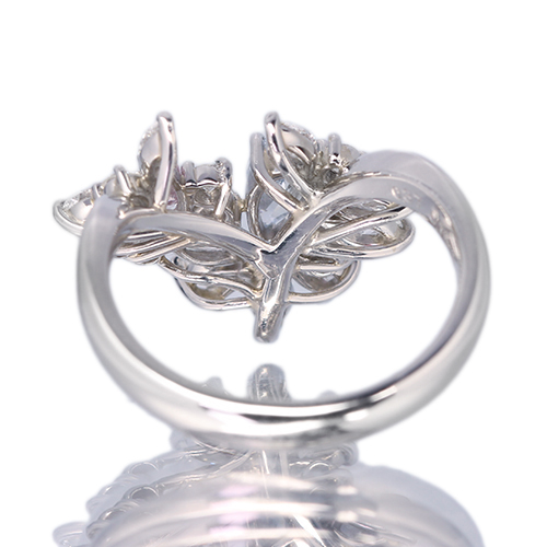 ピンクダイヤモンドとブルーダイヤモンドのブレスレット ブルーダイヤモンド 0.26ct/FGB/VS2 ピンクダイヤモンド 0.34ct