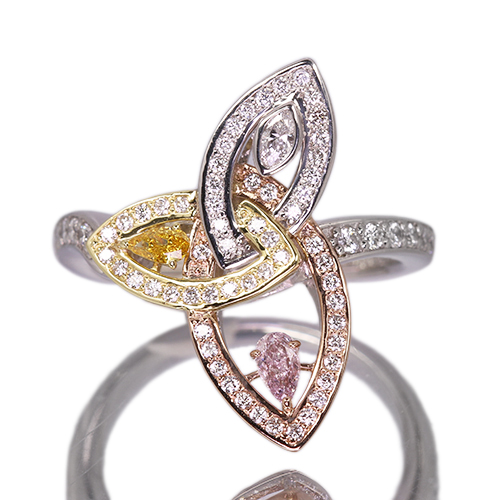 第449回抽選販売＞ピンクダイヤモンド 0.095ct/FLPP/SI2