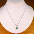 RrAYGh(Vivid Green) 1.2ct _Ch 0.8ct v`i lbNX