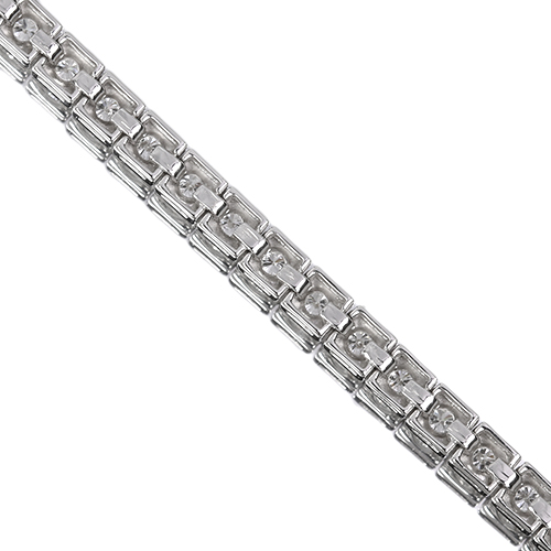 最終交渉可JD41★高級 ダイヤモンド2ct プラチナ ブレスレット ダイヤモンド プラチナブレスレット(計2.0カラット/テニス/4月