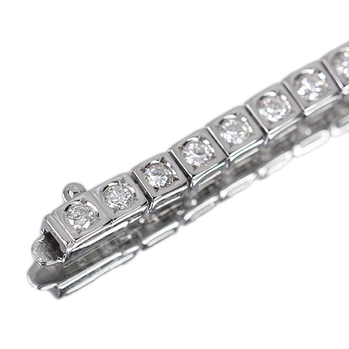第451回抽選販売＞ダイヤモンド 2.0ct プラチナ ブレスレット