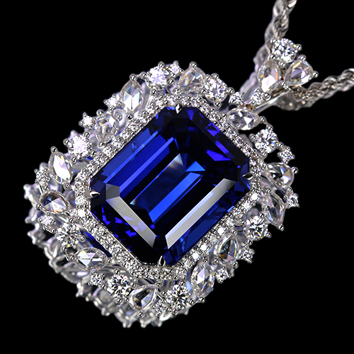 専用JQ280★高級 タンザナイト約3ct ダイヤ pt ヘッド 鑑付 ブルータンザナイト 約30ct ダイヤモンド 3ct ホワイトゴールド