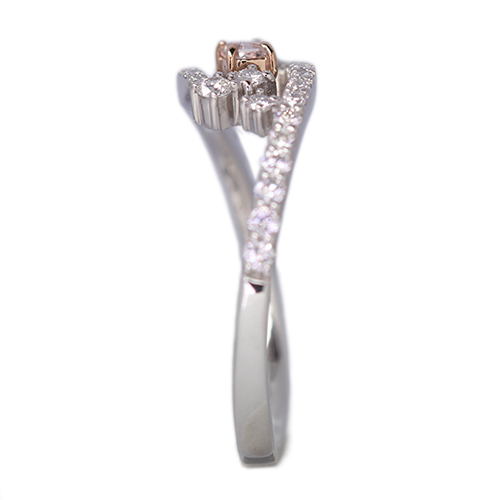 第451回抽選販売＞ピンクダイヤモンド 0.085ct/FOP/SI1