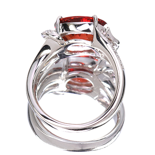 専用　Pアンデシン ダイヤモンドリング プラチナ ダイヤ アンデシン 2.5ct ダイヤモンド プラチナ リング(指輪)【品質保証書