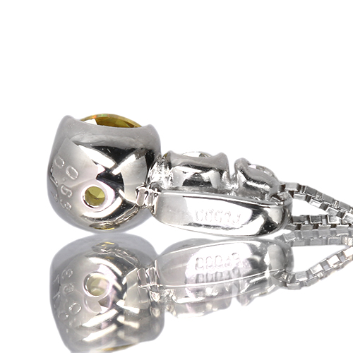 第453回抽選販売＞スフェーン 0.6ct ダイヤモンド プラチナ