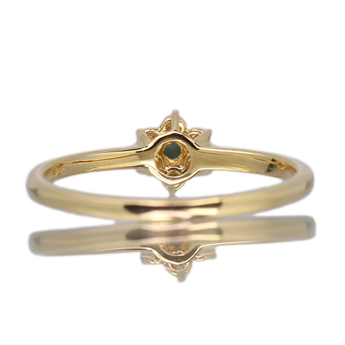 アレキサンドライトキャッツアイ ダイヤモンド ホワイトゴールド