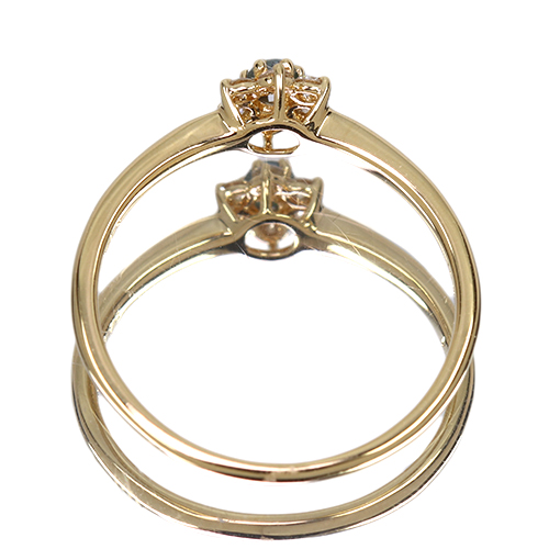 アレキサンドライトキャッツアイ ダイヤモンド ホワイトゴールド