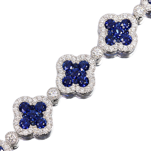 ブルーサファイア 約8ct ダイヤモンド 2.5ct ホワイトゴールド