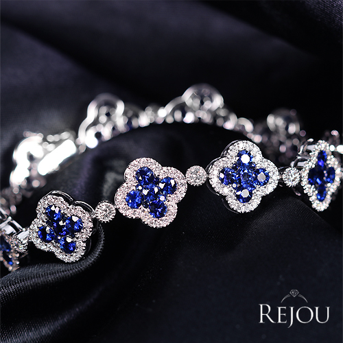 ブルーサファイア 約8ct ダイヤモンド 2.5ct ホワイトゴールド