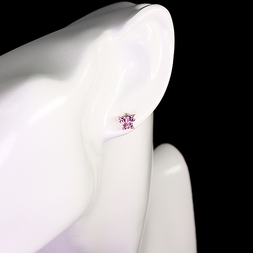 専用JE385★高級 ピンクサファイア0.88ct ダイヤ ピアス 鑑付 K18PGピンクサファイア/ダイヤモンドピアス | ポンテヴェキオ