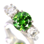 VAYf}gChK[lbg 2.4ct _Ch 0.5ct/F/SI1 0.5ct/F/SI2/VG v`i O(w)