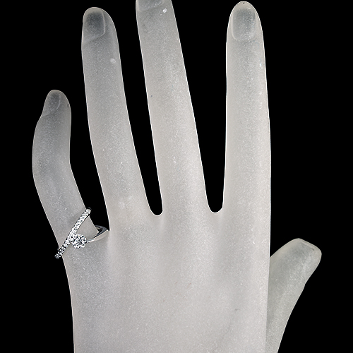 ◯ダイヤ プラチナ ピンキーリング◯ ダイヤモンド 0.368ct ダイヤモンド 0.17ct プラチナ ピンキー