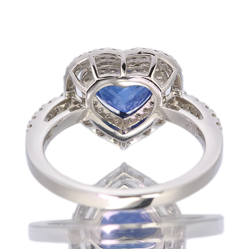 第457回抽選販売＞ハートシェイプブルーサファイア 2.7ct