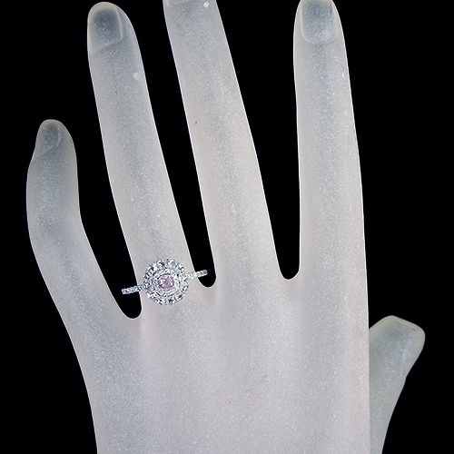 第458回抽選販売＞ピンクダイヤモンド 0.22ct/FPP/I1 ローズ