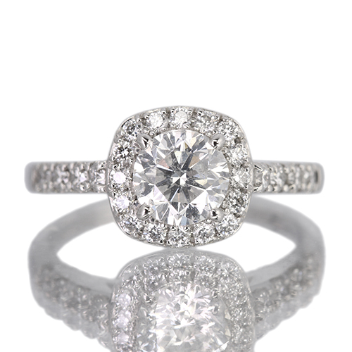 ✳jitoku❗【新品】4°C プラチナ995❗ダイヤモンドリング #10 0.40ct Dカラー IF 3EX GIA鑑定 婚約指輪 プラチナダイヤモンド