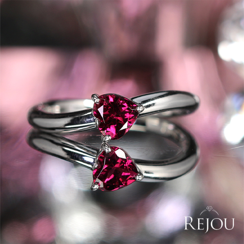 第459回抽選販売＞ハートシェイプロードライトガーネット