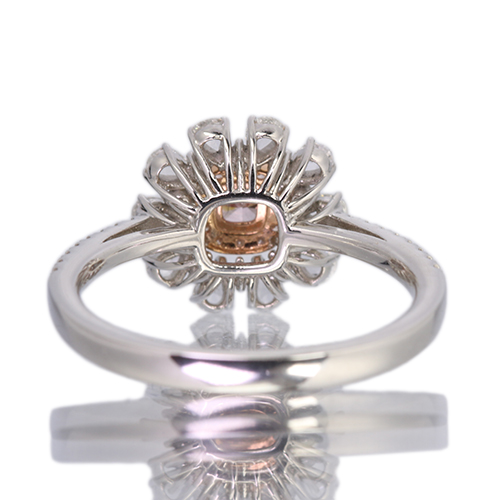 専用JG276★高級 ピンクダイヤモンド約0.35ct プラチナ ヘッド 鑑付 JG276☆高級 ピンクダイヤモンド約0.35ct プラチナ ヘッド 鑑付