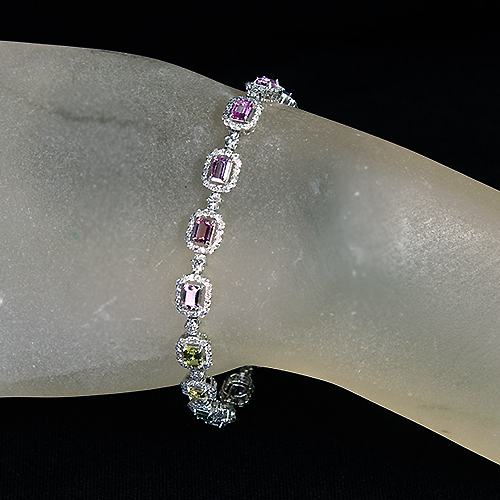 第460回抽選販売＞非加熱ファンシーカラーサファイア 4.1ct