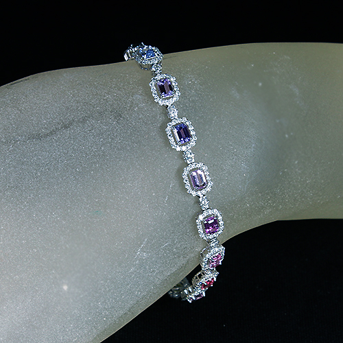 第460回抽選販売＞非加熱ファンシーカラーサファイア 4.1ct