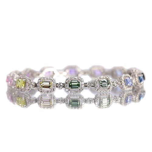 第460回抽選販売＞非加熱ファンシーカラーサファイア 4.1ct