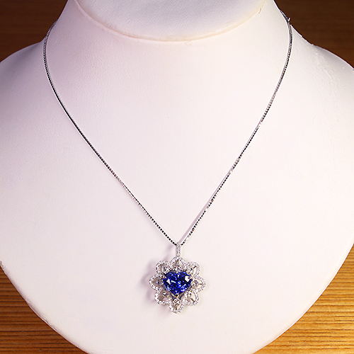 第460回抽選販売＞スリランカ産コーンフラワーブルーサファイア 約7ct