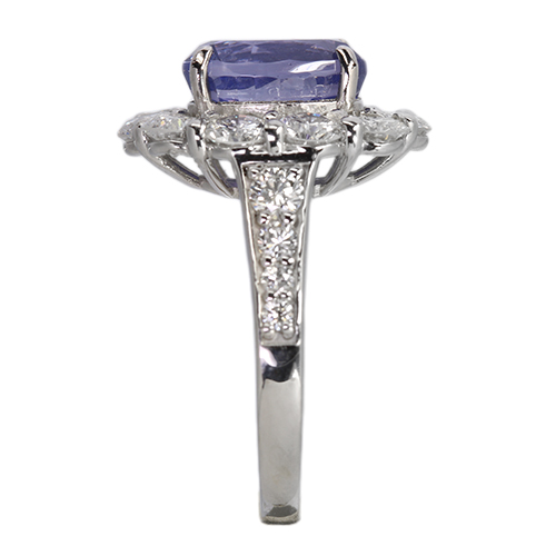 非常に希少なスリランカ産天然 バイオレットサファイア2.09cts スリランカ産 サファイアの通販