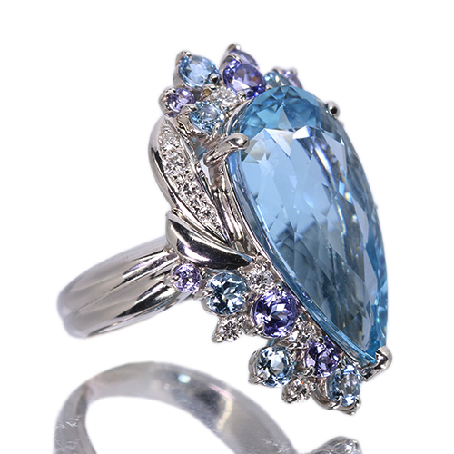 第460回抽選販売＞サンタマリアアクアマリン 11.8ct アクアマリン 0.7