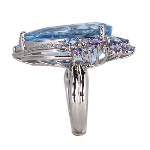 第460回抽選販売＞サンタマリアアクアマリン 11.8ct アクアマリン 0.7