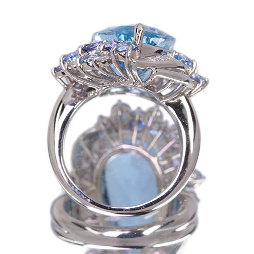 第460回抽選販売＞サンタマリアアクアマリン 11.8ct アクア