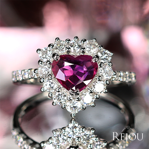 ☆新春スーパーセール☆非加熱ハートシェイプルビー 1.0ct