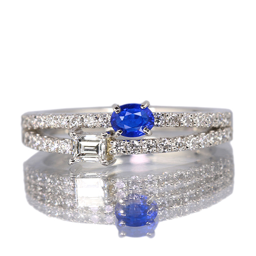 ☆新春スーパーセール☆アウイナイト 0.2ct ダイヤモンド 0.15ct/0.30