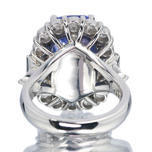 スリランカ産 非加熱カラーチェンジブルーサファイア(Blue Changing to